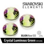cyrkonie crystal luminous green ss07 SWAROVSKI 50 szt ss7